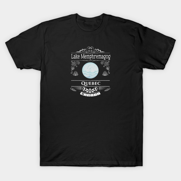 Lake Memphremagog Quebec Canada T-Shirt by artsytee